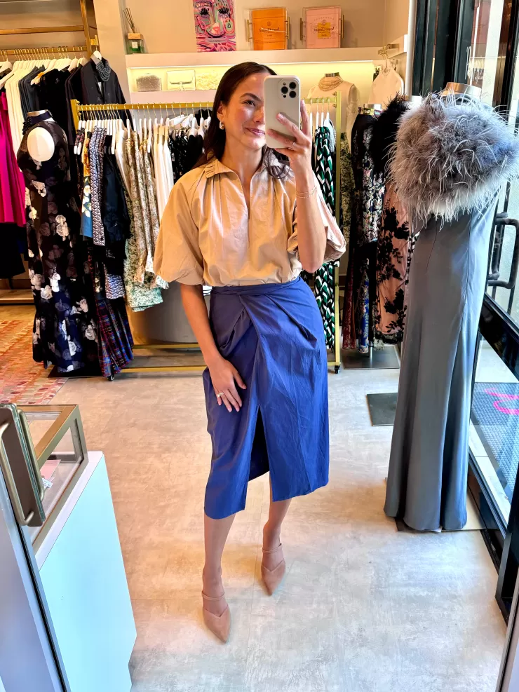 Adela Skirt In Navy *FINAL SALE*>STARKX Discount
