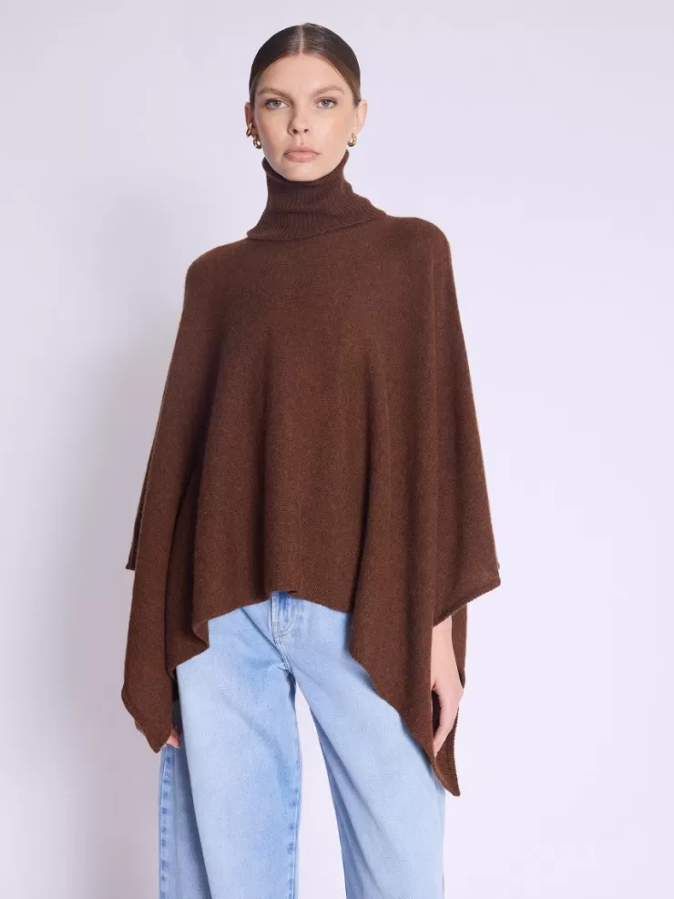 Adette Turtleneck Poncho In >BERENICE PARIS Shop