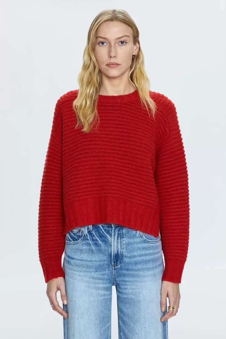 Adina Crewneck Sweater In >PISTOLA Shop