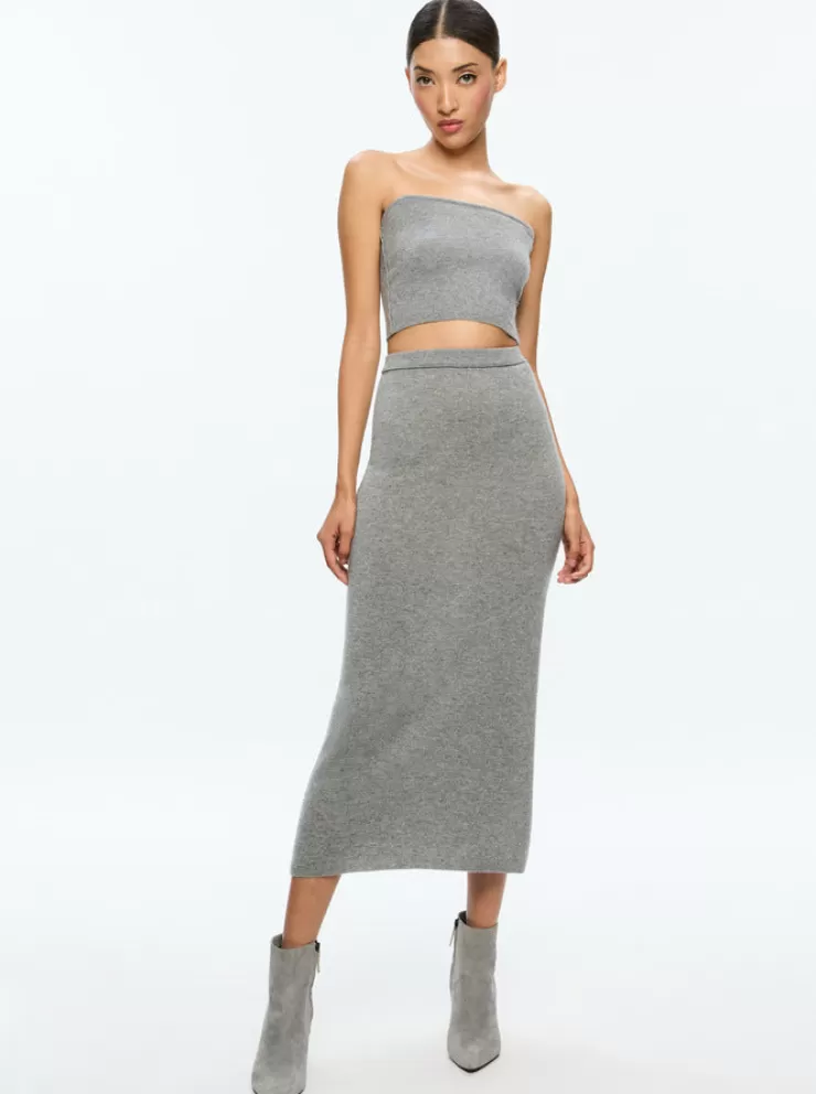 Adrina Knit Skirt In >ALICE & OLIVIA Flash Sale