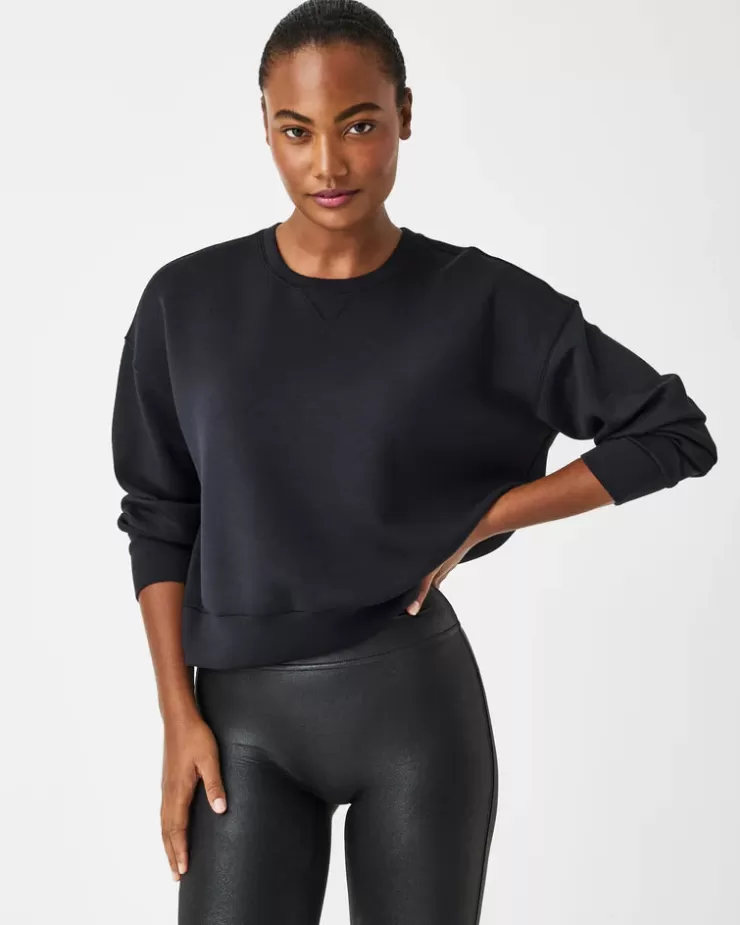 AirEssentials Crew Pullover In >SPANX Cheap