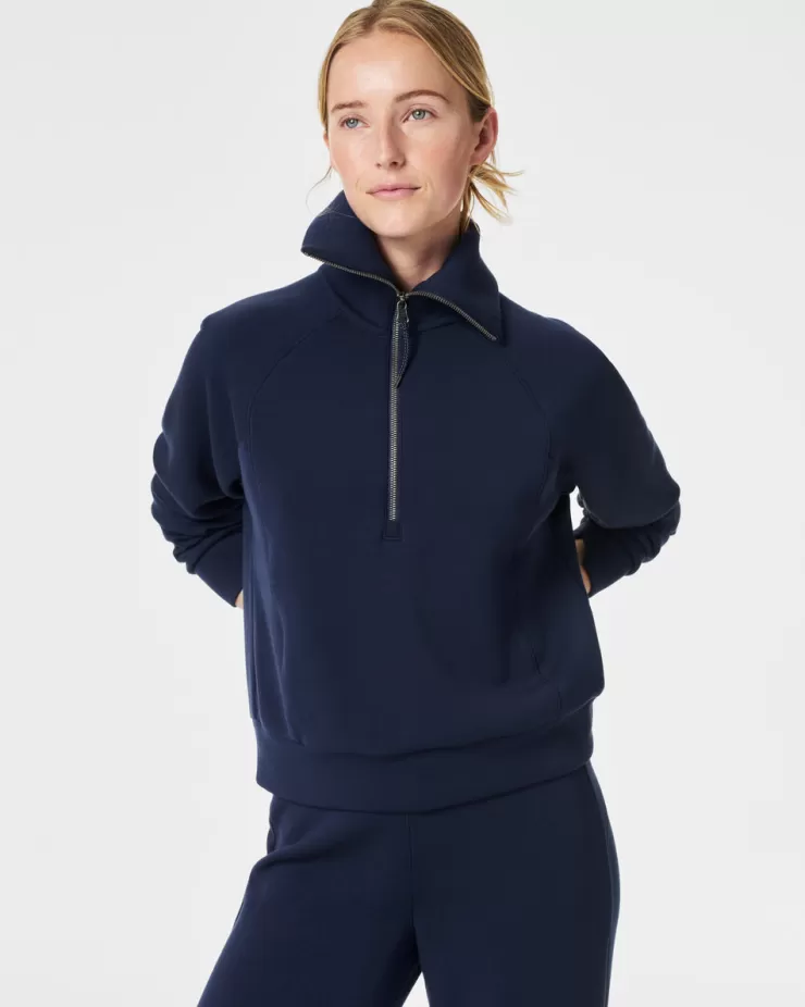 AirEssentials Half-Zip Pullover In >SPANX Flash Sale