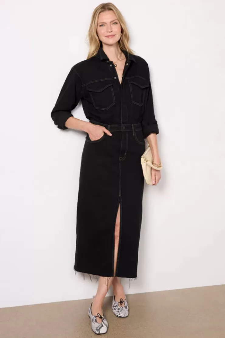 Amira Denim Dress In >PISTOLA Hot