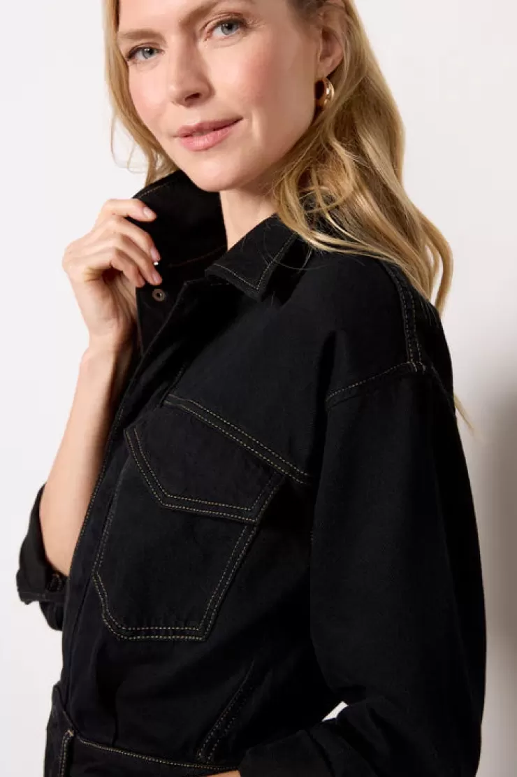 Amira Denim Dress In >PISTOLA Hot