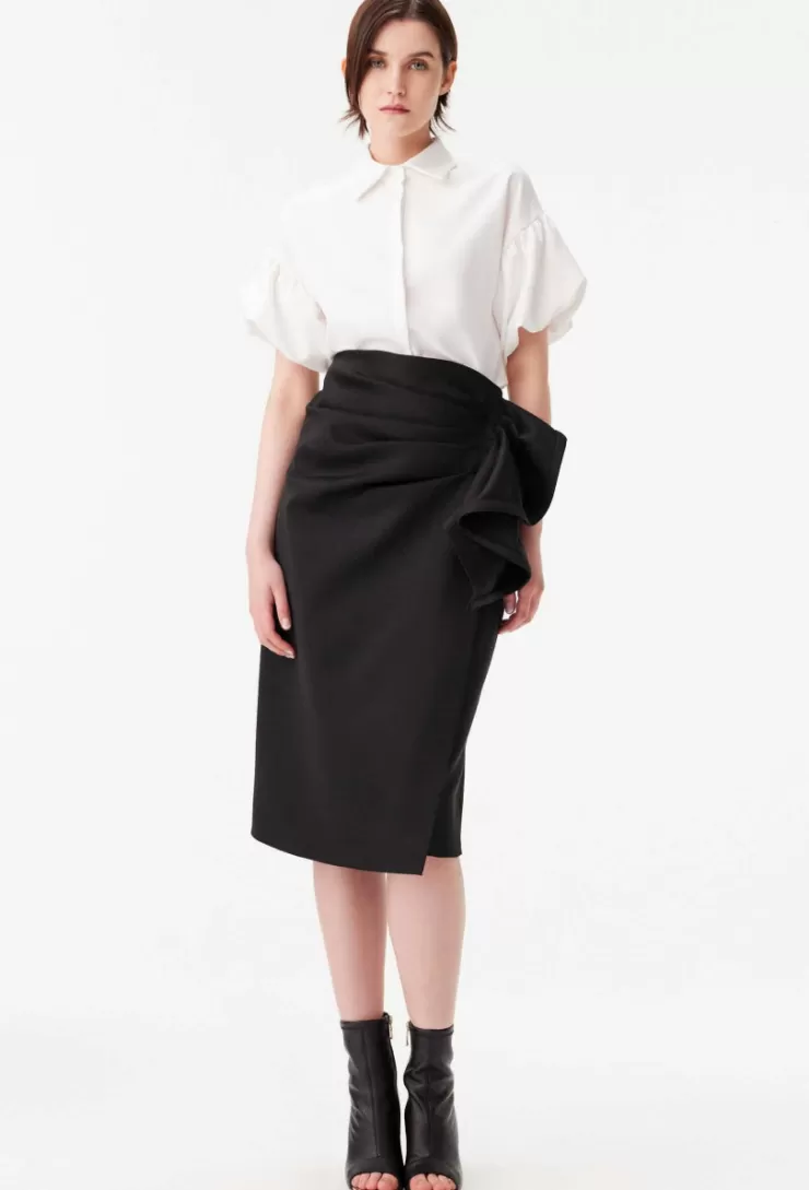 Atlas Pencil Skirt In >THEO Shop