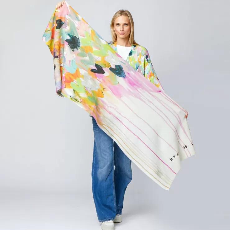 Beauty Is Love Wrap Scarf In >KERRI ROSENTHAL Store