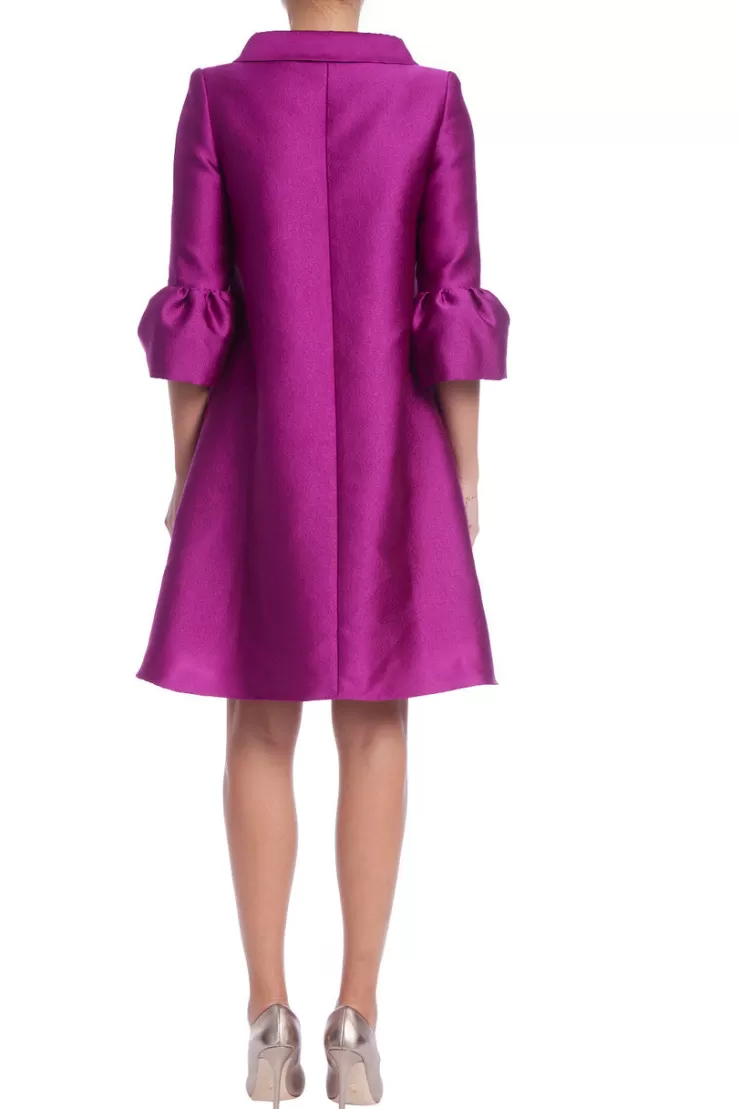 Bell Sleeve Collared Dress In >BADGELY MISCHKA Sale