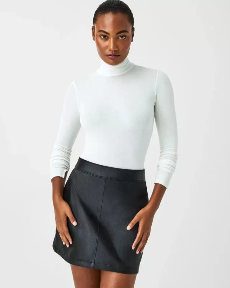 Better Base Long Sleeve Turtleneck Tee In >SPANX Best