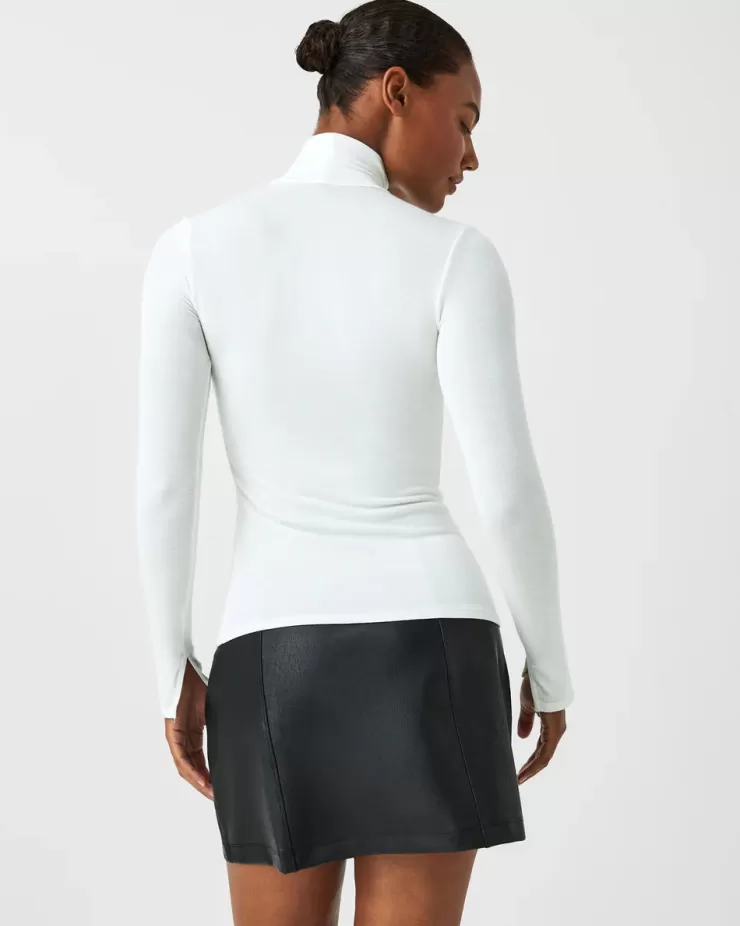 Better Base Long Sleeve Turtleneck Tee In >SPANX Best