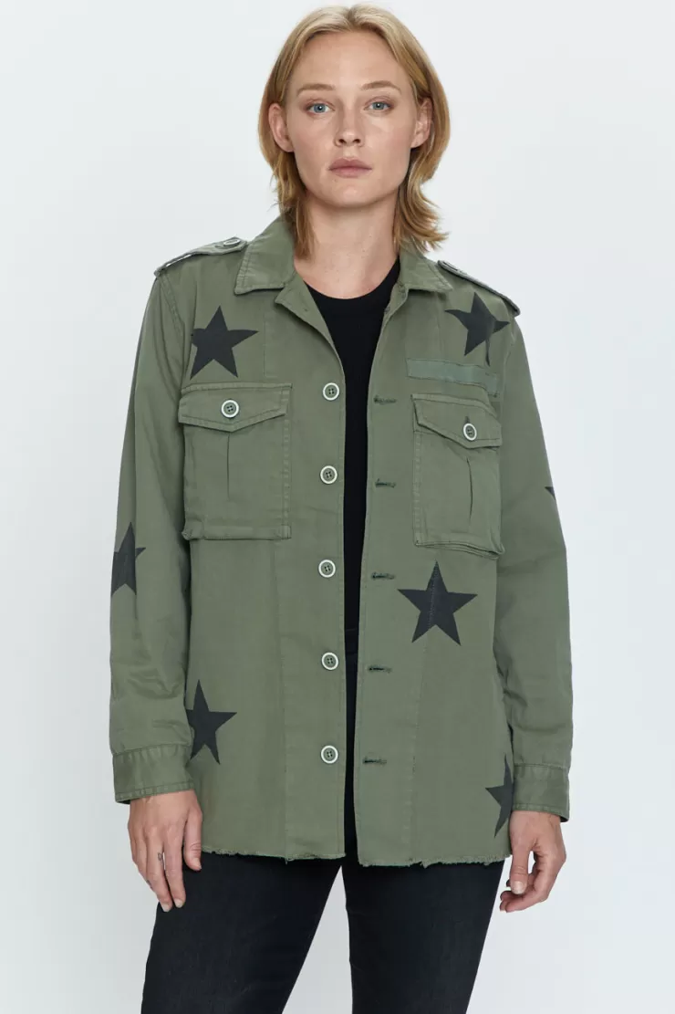 Camilo Military Jacket In Royal Honor>PISTOLA Hot