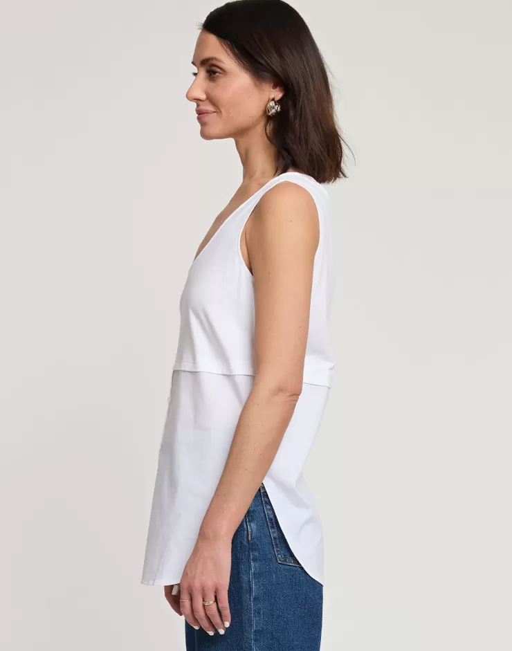 Claire Sleeveless Layering Top In >HINSON WU Fashion