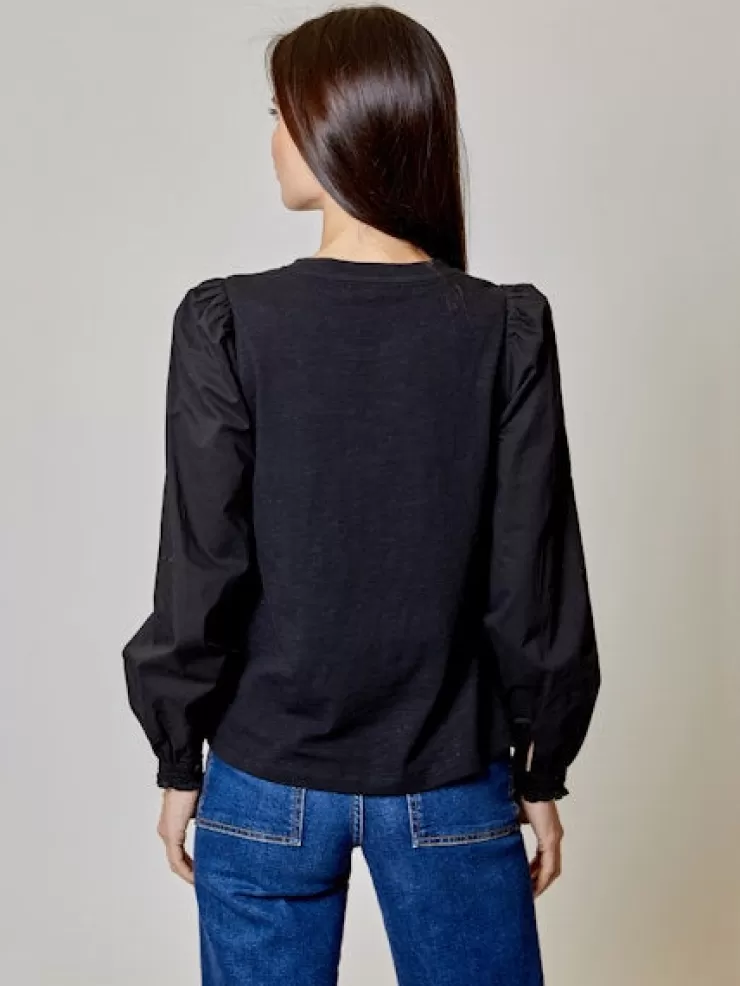 Combo Long Sleeve Top In >DESIGN HISTORY Best Sale