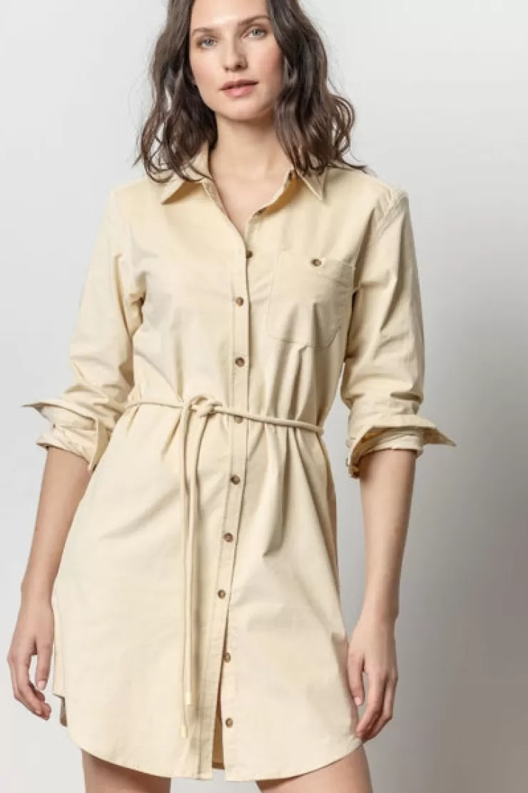 Corduroy Shirt Dress In >LILLA P Online