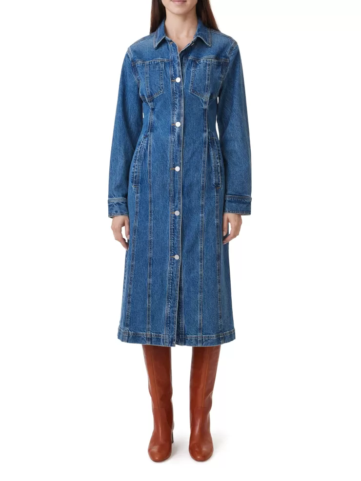 Denim Midi Dress In >HABITUAL Flash Sale