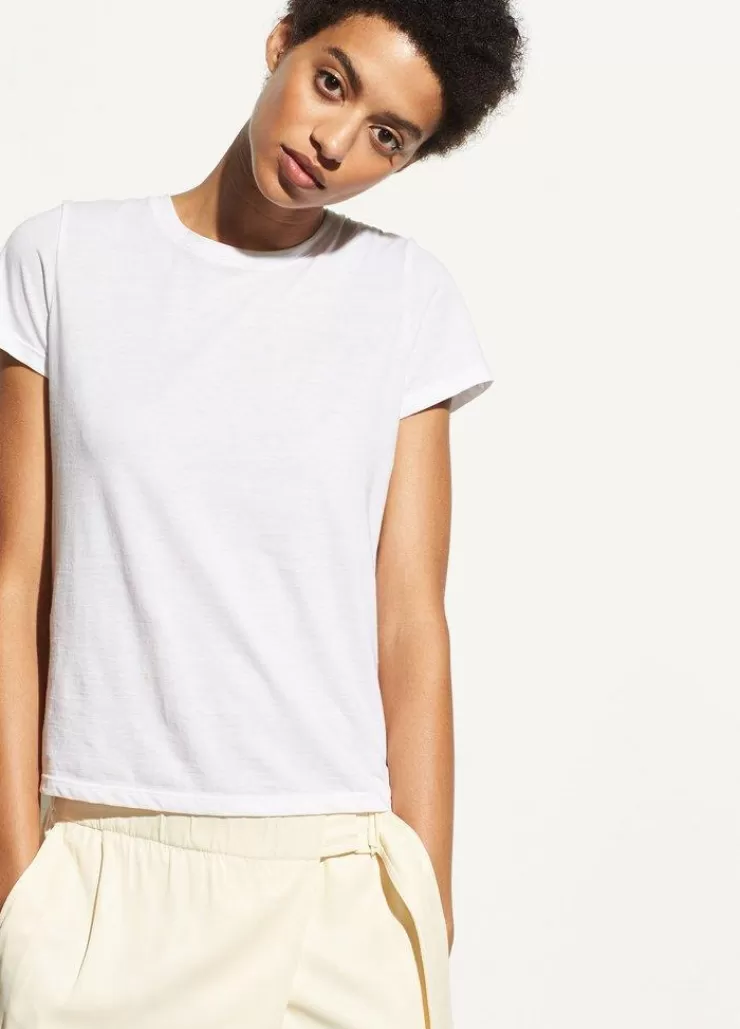 Essential Pima Cotton Crew Neck T-Shirt In >VINCE Cheap