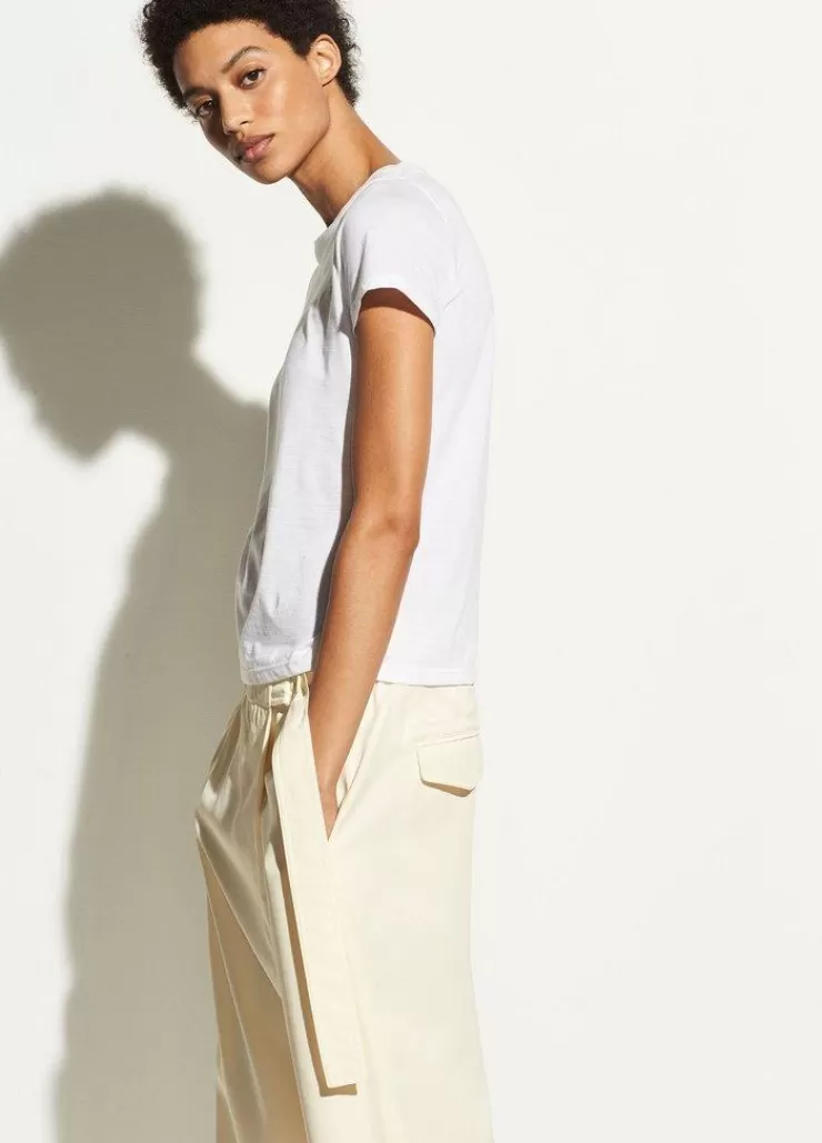 Essential Pima Cotton Crew Neck T-Shirt In >VINCE Cheap