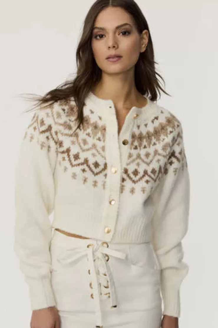 Fair Isle Cardigan In >TOCCIN Hot