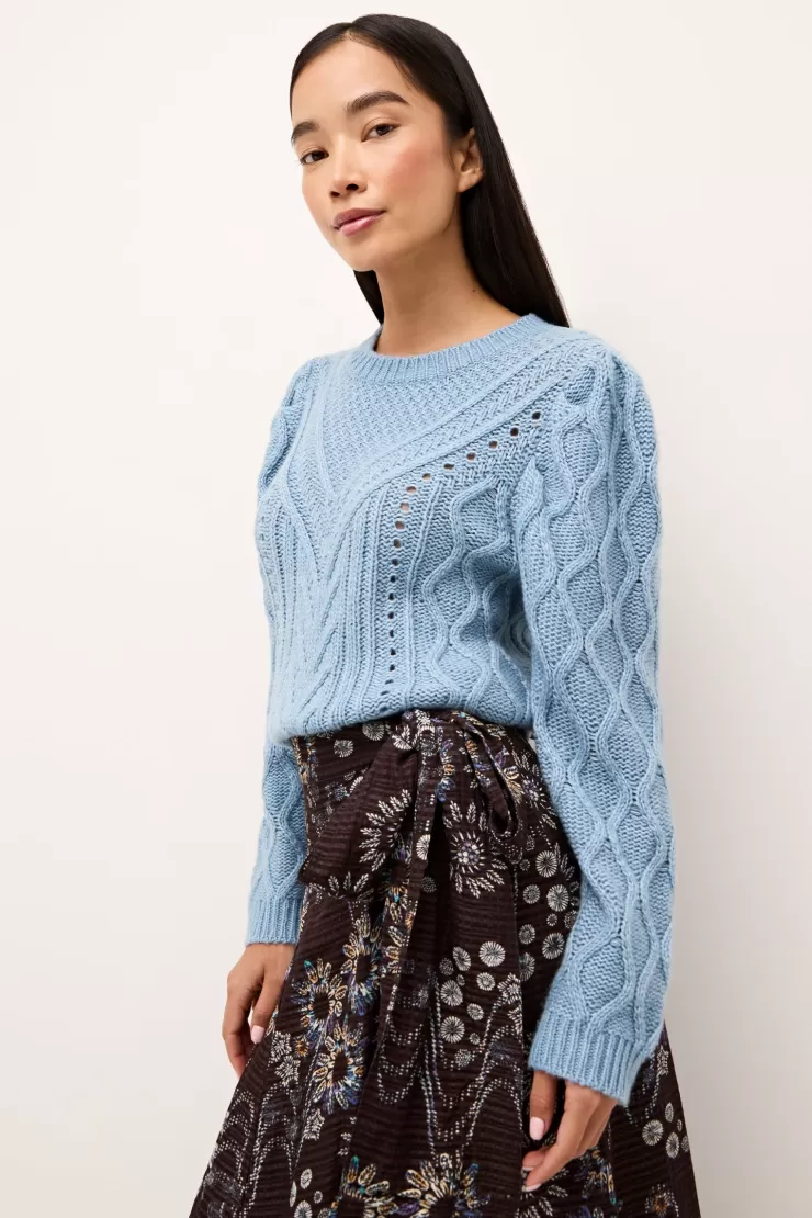 Felicia Sweater In Soft Harbor>MARIE OLIVER Sale