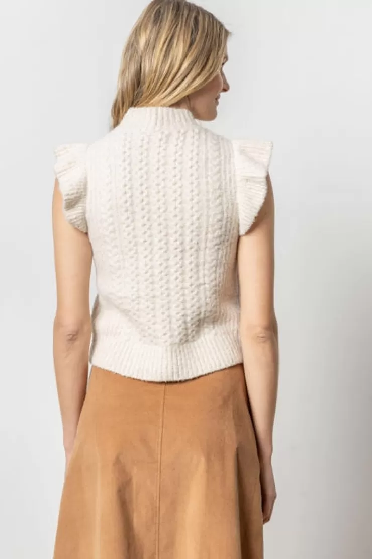 Flutter Sleeve Sweater In >LILLA P Online