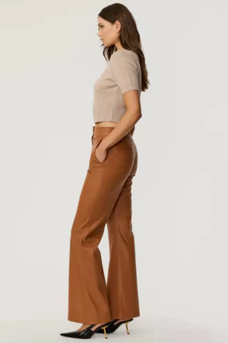 Gaia Vegan Leather Pant In >TOCCIN Fashion