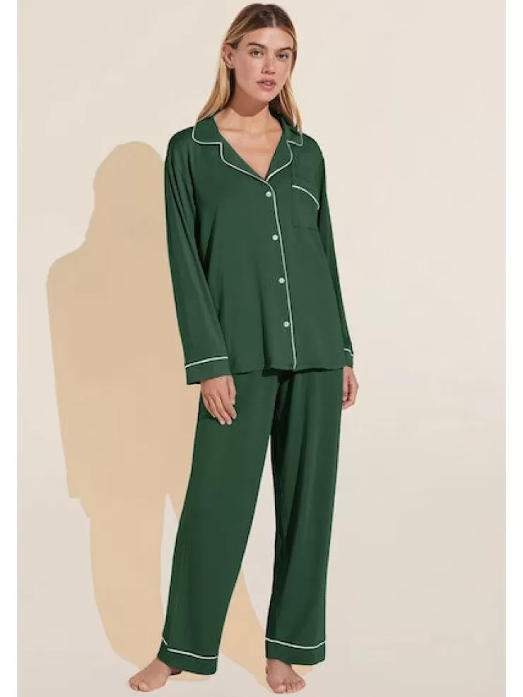 Gisele Long PJ Set In /Ivory>EBERJEY Clearance