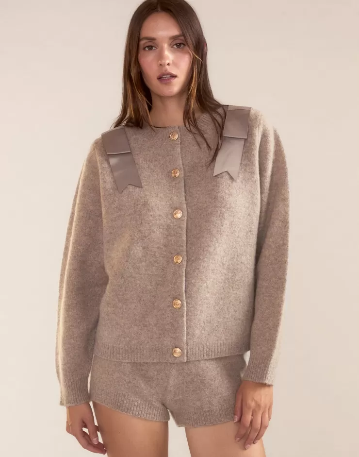 Ivy Wool Cardigan In >CYNTHIA ROWLEY Best Sale