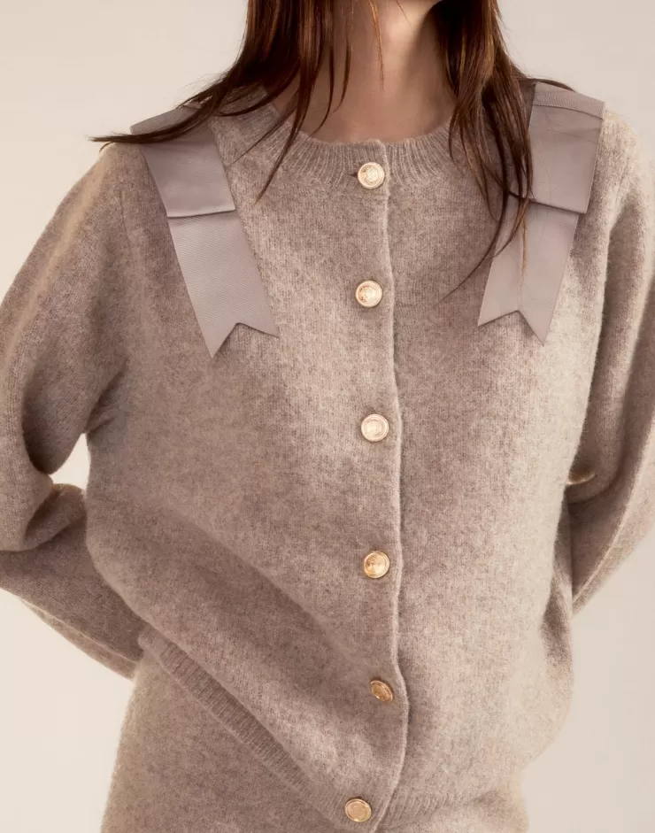 Ivy Wool Cardigan In >CYNTHIA ROWLEY Best Sale