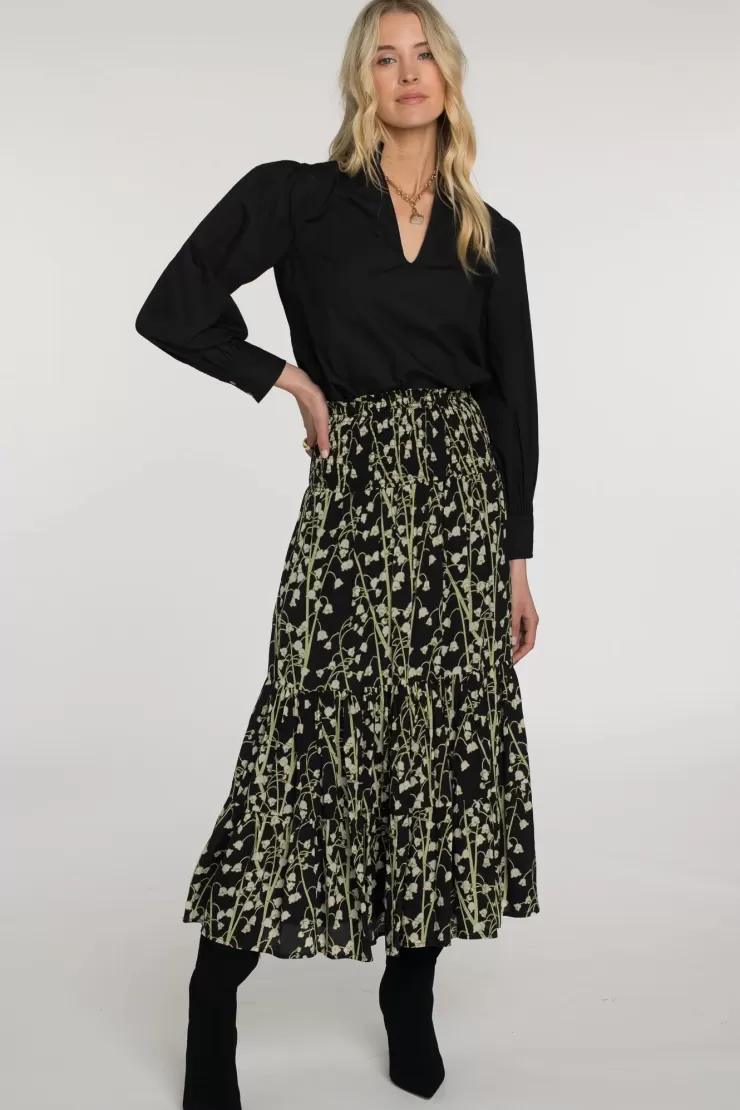 Izzy Midi Skirt In >ELIZABETH JAMES Sale