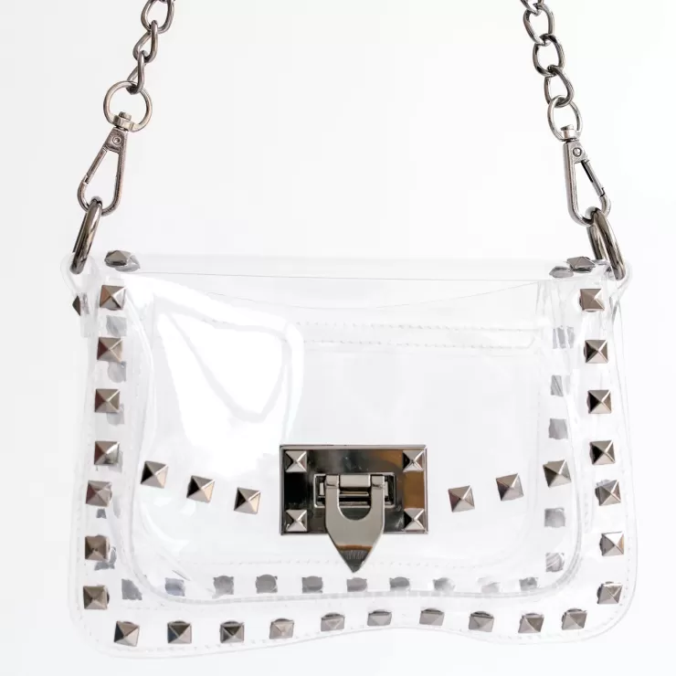 Jackie Clear Handbag In >CLEARLY HANDBAGS Outlet