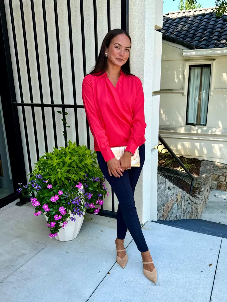 Jenni Long Sleeve Top In *FINAL SALE*>HINSON WU Store