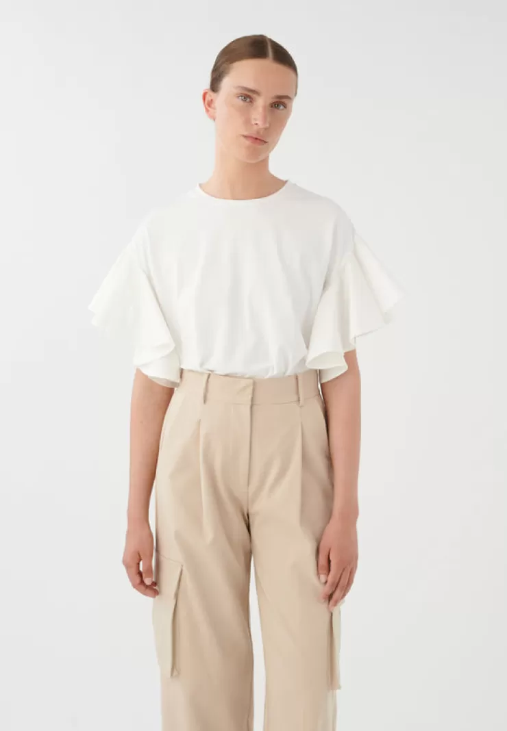 Jenthy Top In Netural White *FINAL SALE*>DEA KUDIBAL New