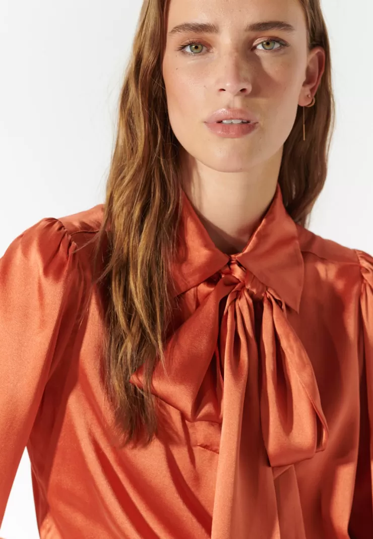 Kikki Bow Blouse In >DEA KUDIBAL Cheap