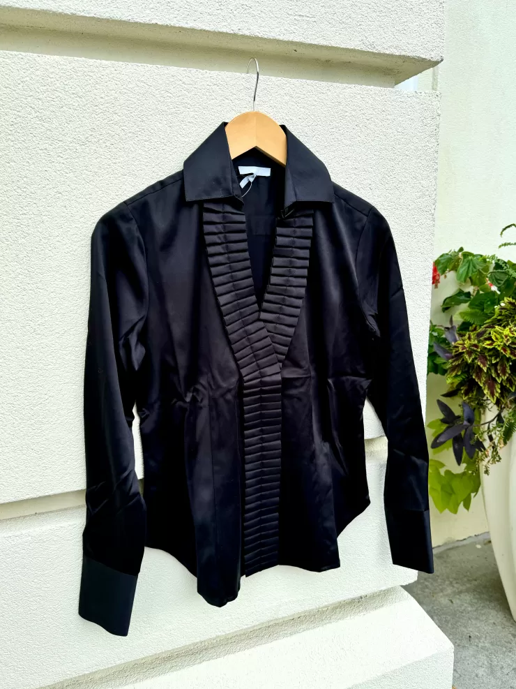 Maya Long Sleeve Blouse In >HINSON WU Best