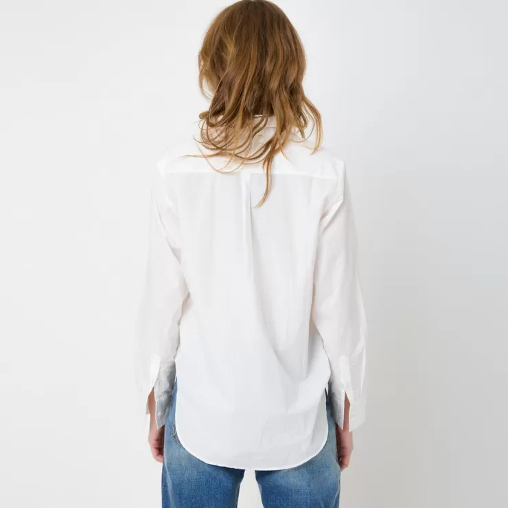 Mia Ruffle Front Shirt In >KERRI ROSENTHAL Clearance