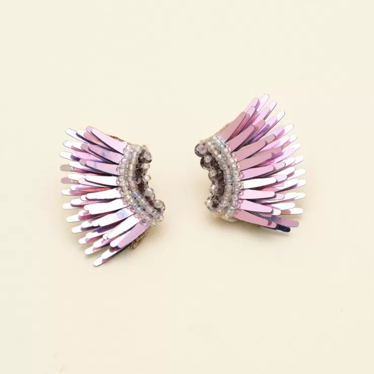 Micro Madeline Earring In Oilslick Rainbow>MIGNONNE GAVIGAN Fashion