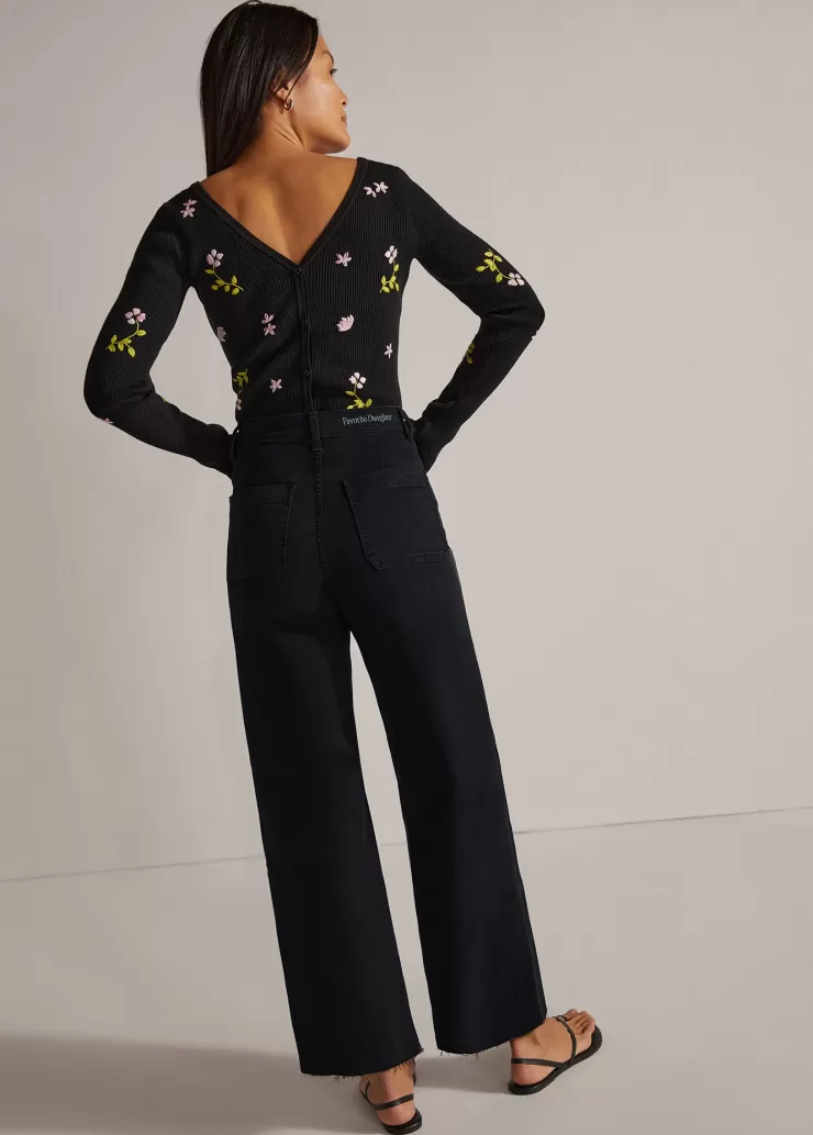Mischa Super High Rise Wide Leg Ankle Jean In >FAVORITE DAUGHTE Cheap