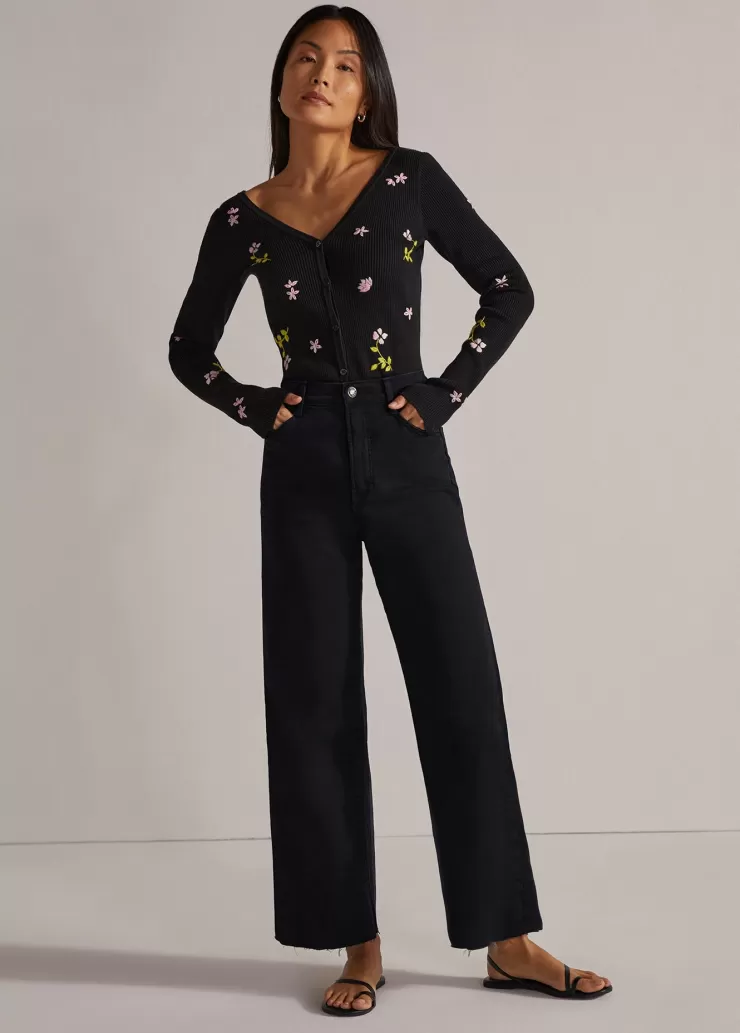 Mischa Super High Rise Wide Leg Ankle Jean In >FAVORITE DAUGHTE Cheap