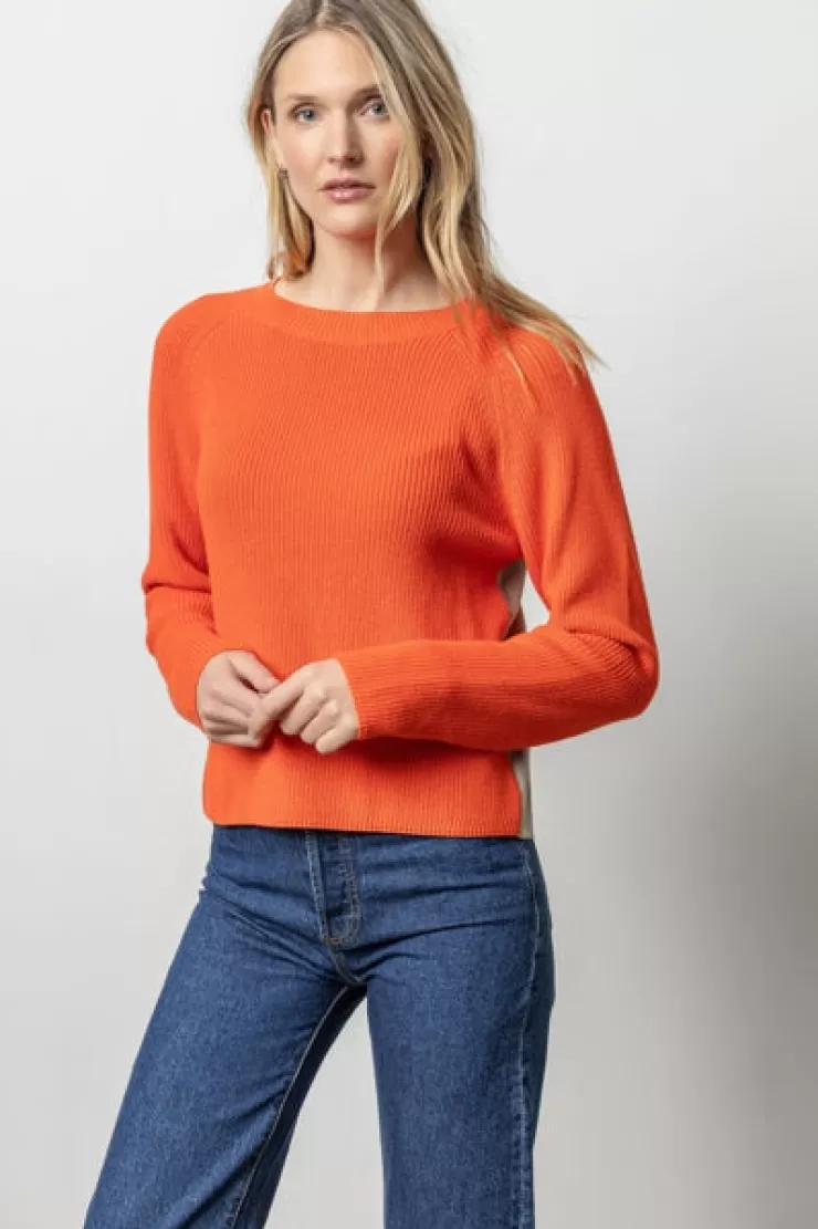Mixed Media Sweater In >LILLA P Fashion