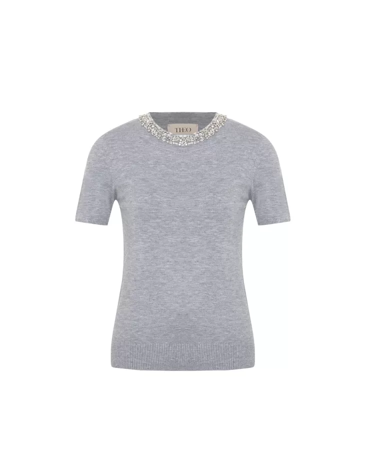 Nomia Knit Tee In >THEO Clearance