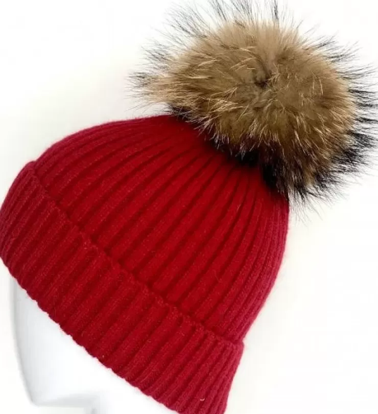 Pom Hat In >LINDA RICHARD Flash Sale