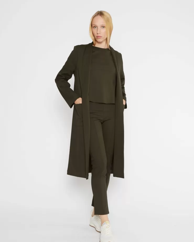 Ponte Knit Duster Jacket In >RIPLEY RADER Cheap