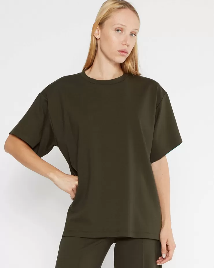 Ponte Knit Oversized Shirt In >RIPLEY RADER Online