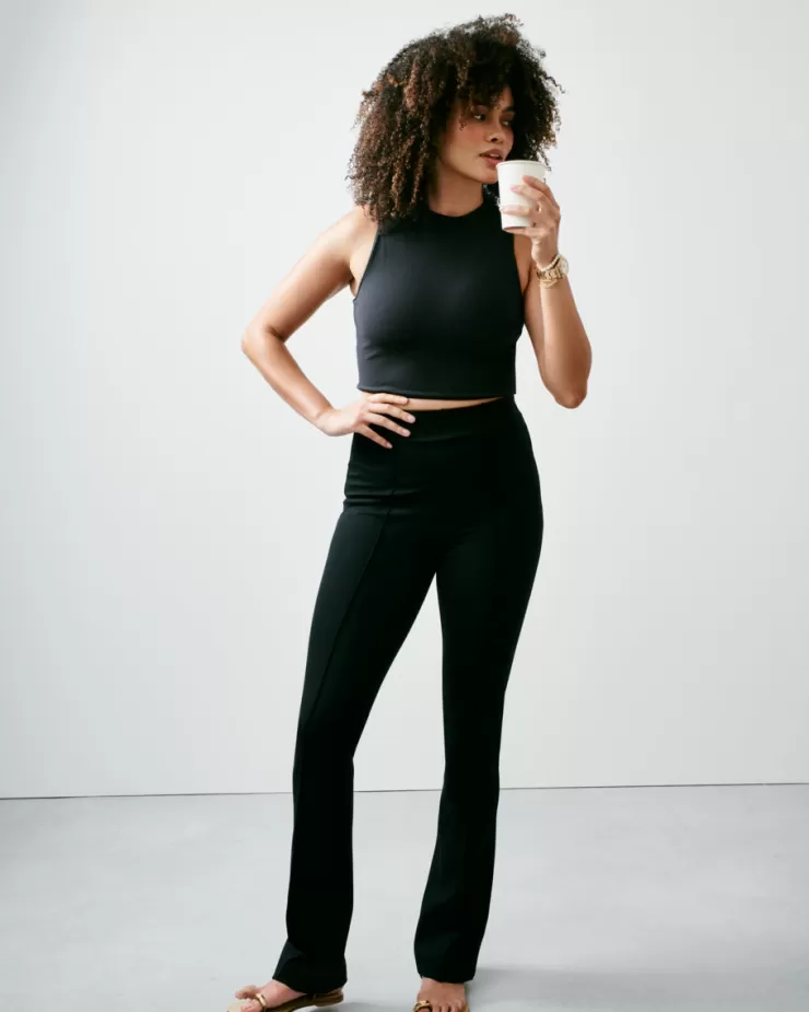 Ponte Micro Flare Pant In >SPANX New