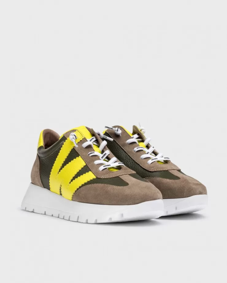 Racer Platform Sneakers In >WONDERS Cheap