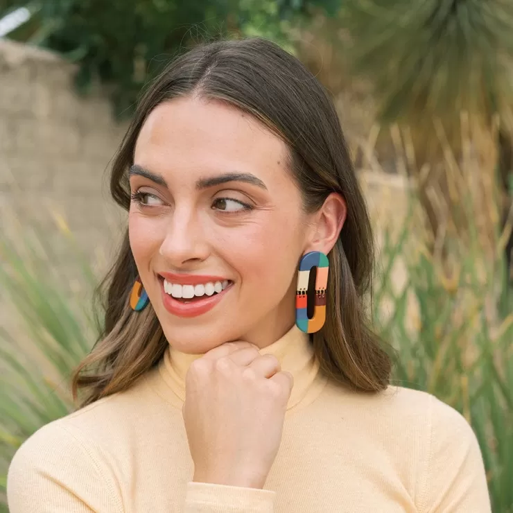 Rancher Oval Earrings In >SUNSHINE TIENDA Clearance