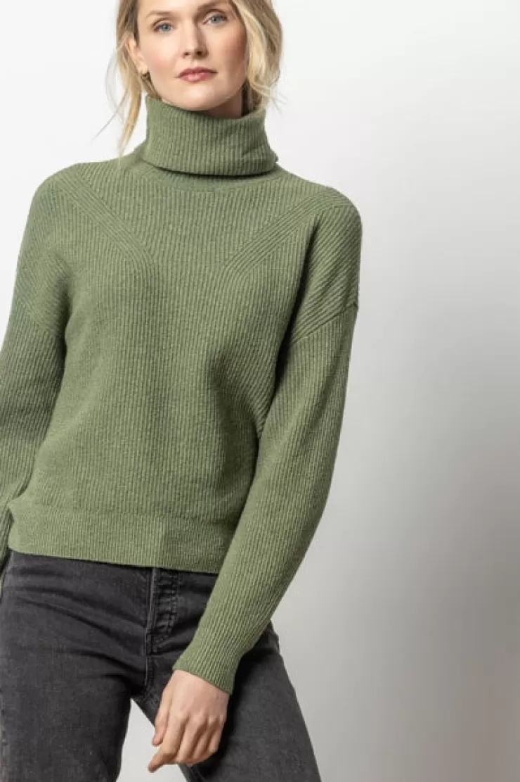 Relaxed Rib Turtleneck Sweater In *FINAL SALE*>LILLA P Best Sale
