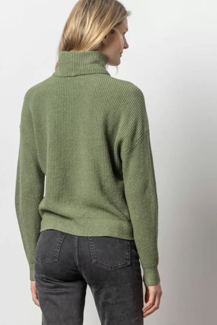 Relaxed Rib Turtleneck Sweater In *FINAL SALE*>LILLA P Best Sale