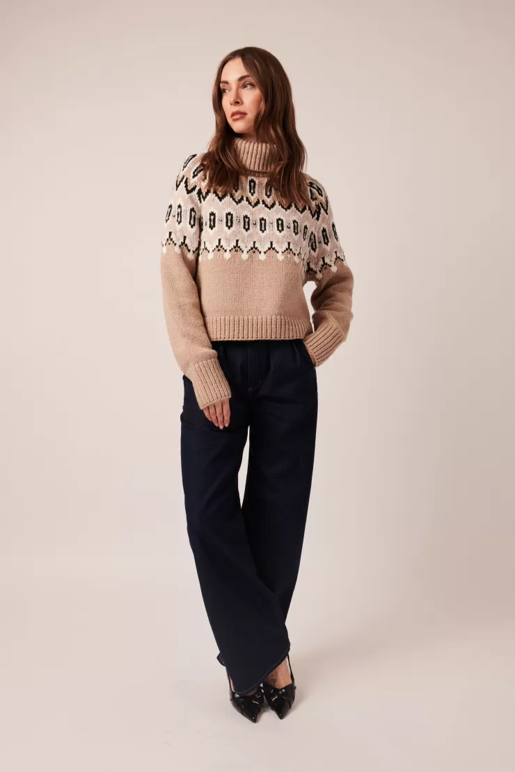 Ruthie Sweater In >LINE Hot