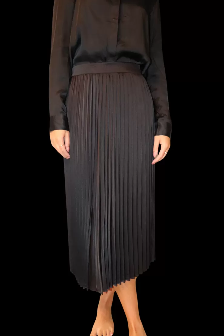 Sarah Pleat Skirt In >BURGESS Clearance