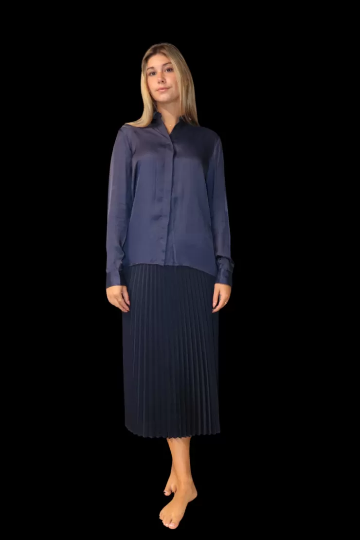 Sarah Pleat Skirt In >BURGESS Sale